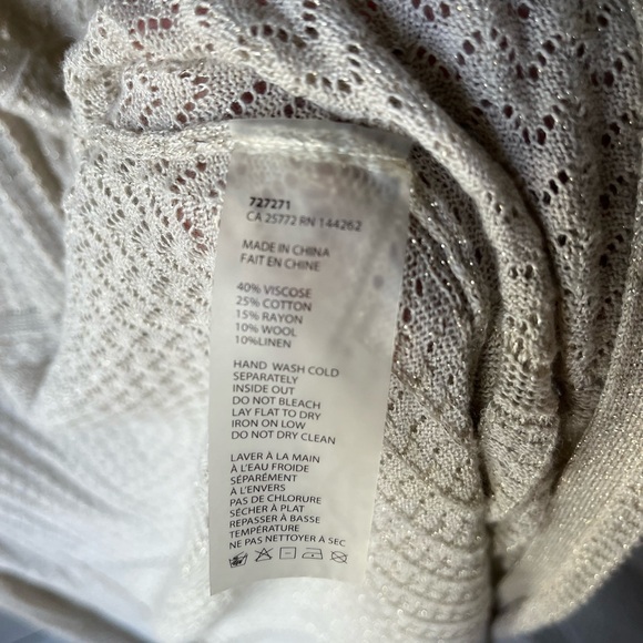 Dex long vest with gold thread - Picture 6 of 6